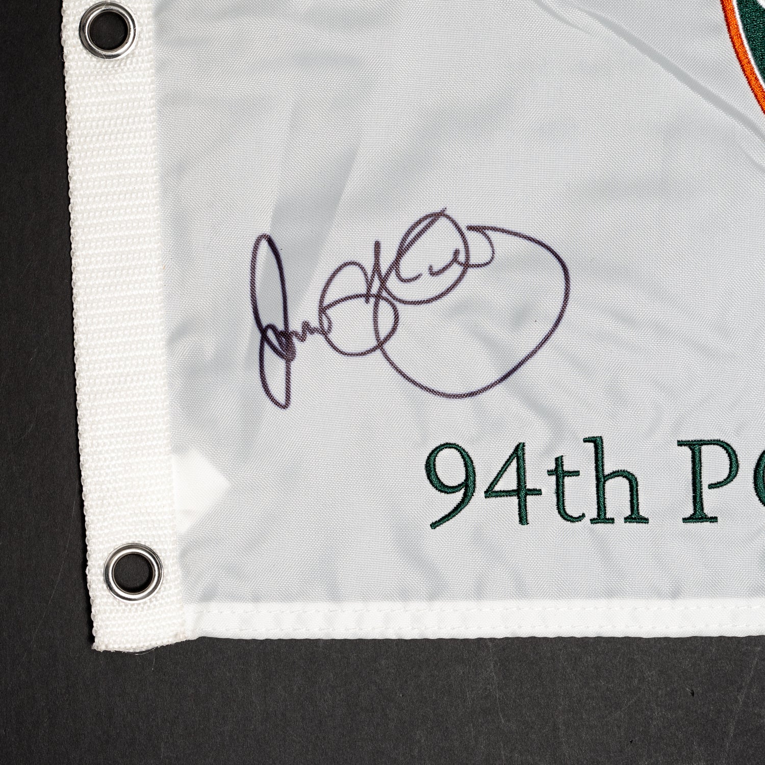 Bandera Firmada por Rory McIlroy – PGA Championship 2012, Kiawah Island